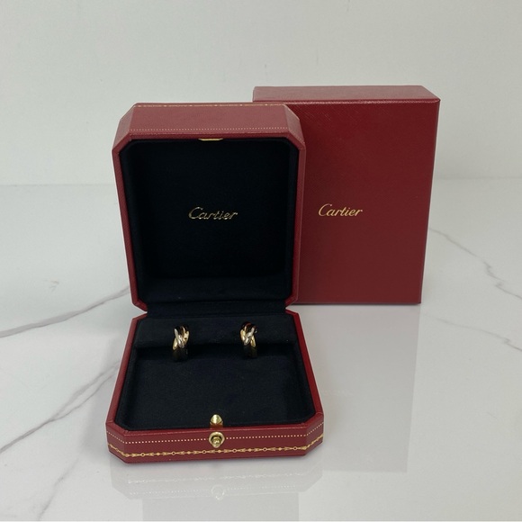 Cartier Red and Gold Ring Box - Picture 5 of 6